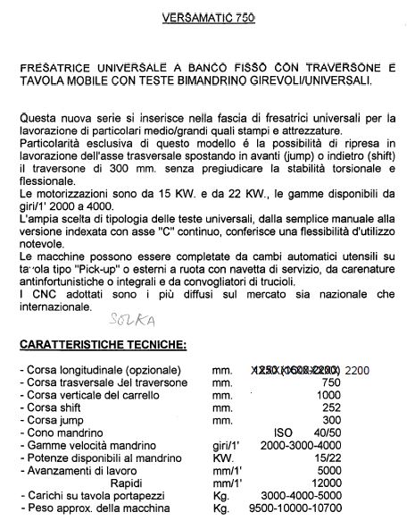 RAMBAUDI versamatic 750  1996